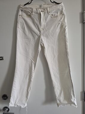 Kensie White Straight-Leg Jeans